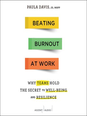 cover image of Beating Burnout at Work